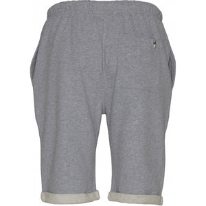 Teak Jog Shorts in Grey Melange