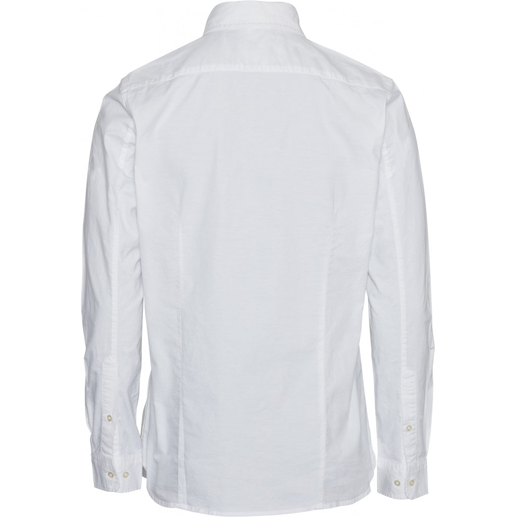 Oxford Shirt Regular Fit Stretch in White