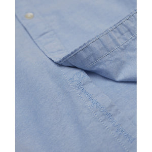 Oxford Shirt Regular Fit Stretch in Lapis Blue