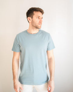 Organic T-Shirt in Citadel Blue