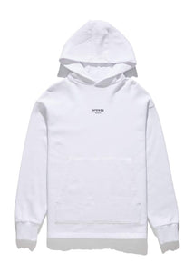 Premium Organic Unisex Pull on Hood in White