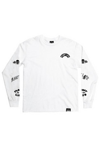 Plant Life Long Sleeve in White