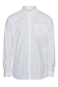 Oxford Shirt Regular Fit Stretch in White