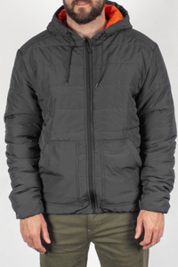 Bobcat Insulated Jacket in Charcoal