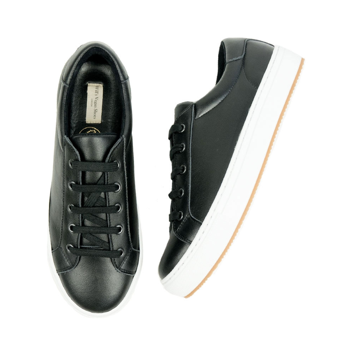 Smart Sneakers in Black Cloth es
