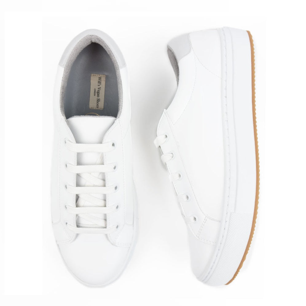 Womens NY Sneakers in White