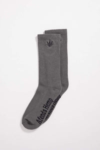 Happy Hemp Socks One Pack in Gunmetal